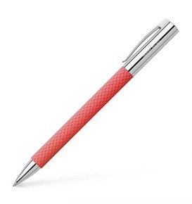 Ambition Opart Twist Ballpoint Pen, Flamingo